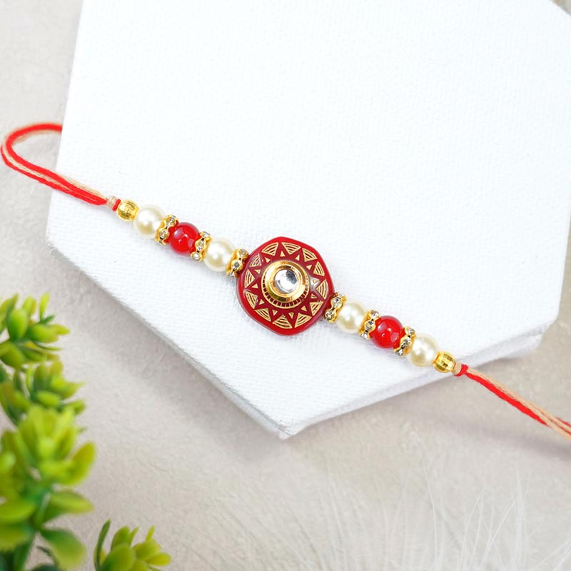 Send Elegant Designer Rakhi To Philippines Online Rakhibazaar