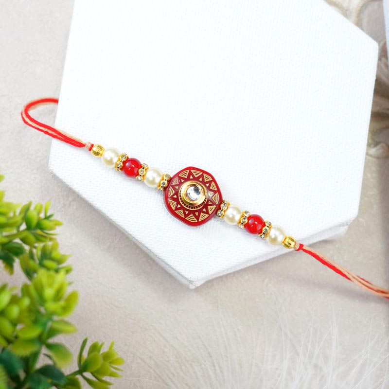 Send Elegant Designer Rakhi To Philippines Online Rakhibazaar