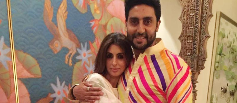 Abhishek Bachchan & Shweta Bachchan