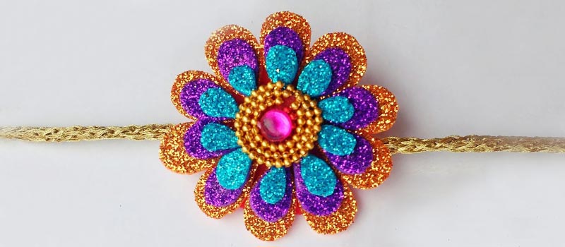 Button Felt Rakhis