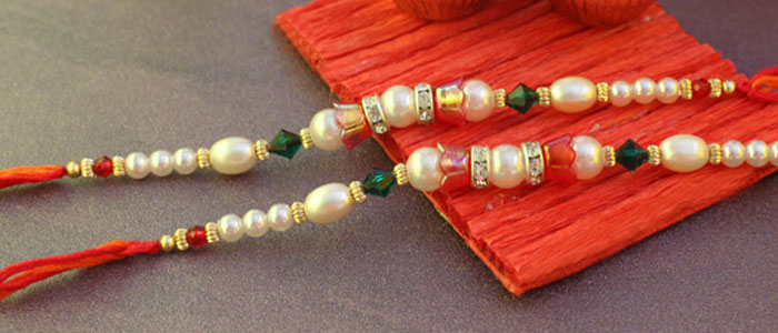 Pearl Rakhi