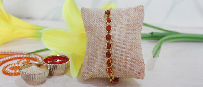 rudraksha rakhi