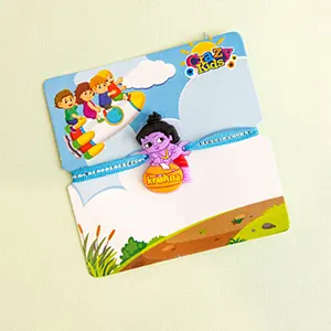 Purple Baby Krisnha Kids Rakhi-Kids Rakhi to Australia