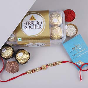 Sneh Graceful Om Rakhi & Ferreo Rocher