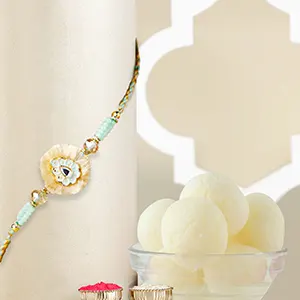 Artisan Affection Ethnic Rakhi N Rasgulla