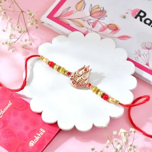 Premium Om Namah Shivaay Trishul Rakhi