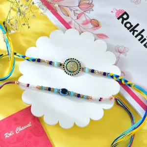 Premium Raja Rani Rakhi Set