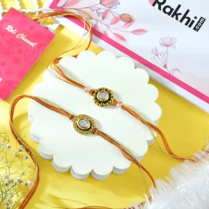 Pack of 2 Vibrant Rakhi