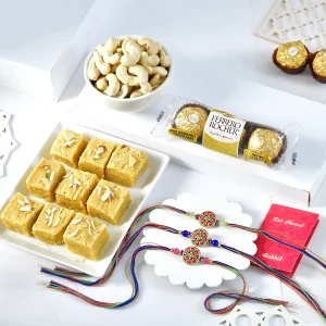 Pack of 3 Rakhi Celebration Hamper