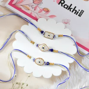 Premium 3 Fancy Evil Eye Rakhi