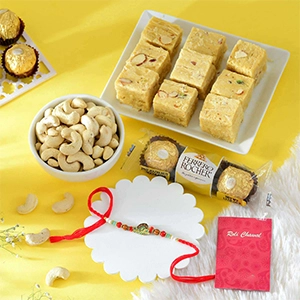 Bansuri Rakhi With Gourmet