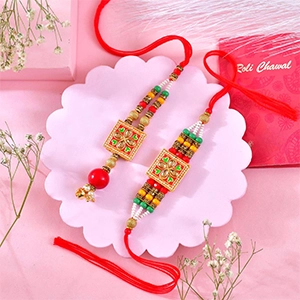 Bhaiya Bhabhi Rakhi Set.