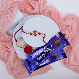 Spider Rakhi with Dairy Milk Bar