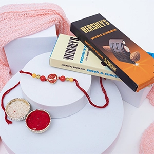 Spider Rakhi with Hersheys Bar