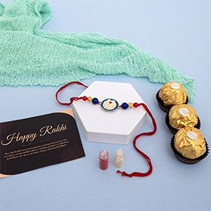 Doraemon Rakhi with Ferrero Rocher