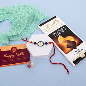 Doraemon Rakhi with Lindt Bar for Kids