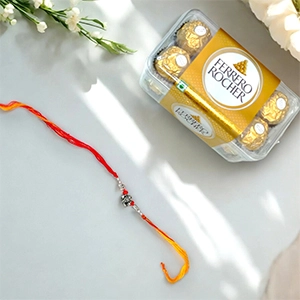 Golden Glow Rakhi