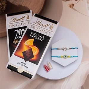 Bold Threadwork Rakhi