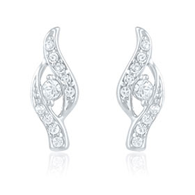 Mahi Endearing Curve Earrings