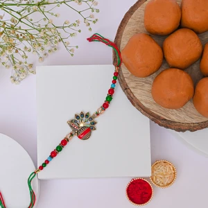 Krishna Matki Rakhi Sweet Gift Hamper