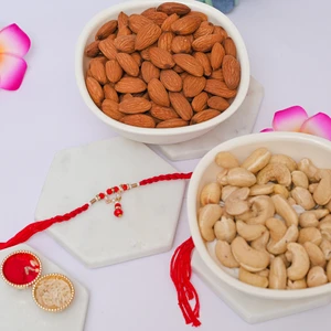 Premium Red Lumba with Dry Fruit Gift Box