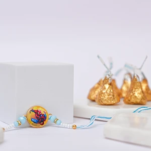Spider Hero Kids Rakhi with Hershey