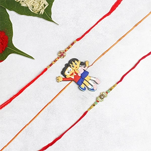 Bhai Bhabhi Kids Rakhi Set