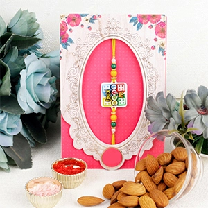 Kids Ludo King Rakhi n Almond