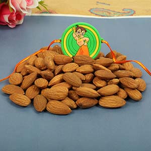 Chota Bheem Kids Rakhi with Almond