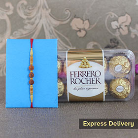 Rakhi with Ferrero