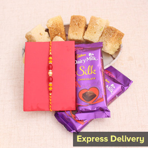 Love for Sweets Rakhi Combo