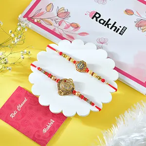 Set of 2 Punjabi Symbolic Rakhis