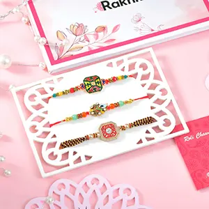 Set of 3 Enchanting Rakhi