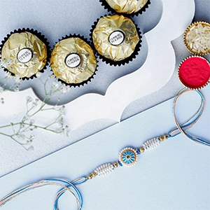 The Royal Elegance Meenakari Rakhis