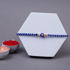 Evil Eye Thread Rakhi with Roli Chawal