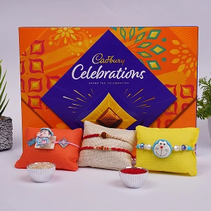 Family Celebration Rakhi & Chocolate Gift Pack
