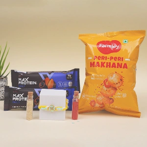 Rakhi Healthy Snacks Gift Box for Brother