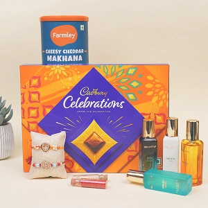 Deluxe 2 Set Rakhi Gift Box for Brother
