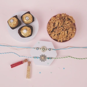 Signature Rakhi Gift Hamper with Roli Chawal