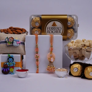 Family Feast Rakhi Hamper for Bhaiya Bhabhi & Little Ones