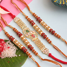 Trendy Rakhis set of 5