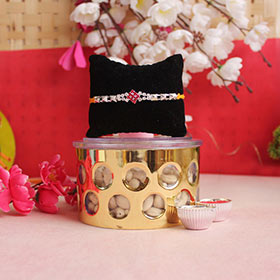 Rakhi Cashew Delight - Fancy Rakhi
