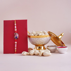 Royal Pearl Rakhi Combo - Pearl Rakhi