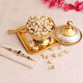 Royal Kundan Rakhi Hamper - Premium Rakhi