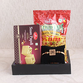 Sweet N Sour Delicious Madness - Rakhi with Soan Papdi