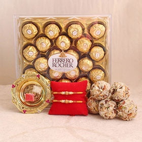 Hamper of Toothsome Delicacies - Rakhi Over 2499