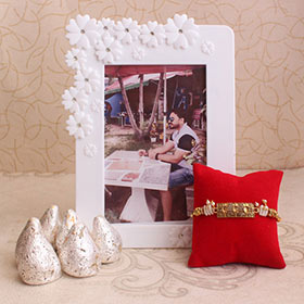 Sweetest Personalized Rakhi Hamper - Personalised Rakhi Gifts