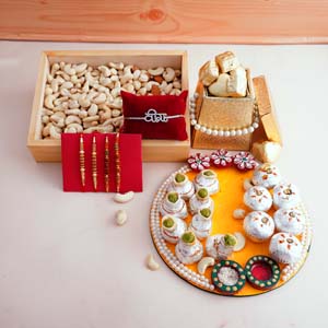 Mouth Drooling Rakhi Hamper