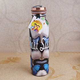 Designer Brass Water Bottle