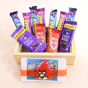 Chocolates Loaded Angry Bird Hamper